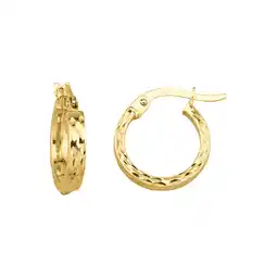 Netto Marken-Discount Fascination by Ellen K. Ohrringe 375 Gelbgold glanz diamantiert Angebot