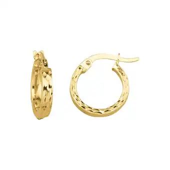 Netto Marken-Discount Fascination by Ellen K. Ohrringe 375 Gelbgold glanz diamantiert Angebot