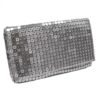 Netto Marken-Discount Steuer Modeschmuck Abendtasche Metall Plättchen mit Kristallen Angebot