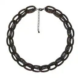Netto Marken-Discount Steuer Modeschmuck Kette braune Metall Gliederkette Angebot