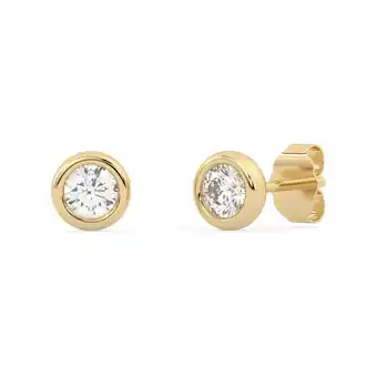 Netto Marken-Discount Diam Addict Ohrring 585 Gelbgold mit im Labor gezüchteten Diamanten Angebot