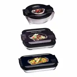 Netto Marken-Discount Ritzenhoff & Breker Auflaufformen mit Frischhaltedeckel Cucina 3er Set Angebot