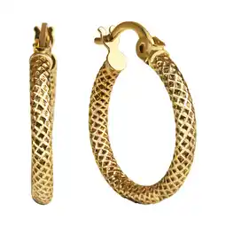 Netto Marken-Discount Celesta Gold Ohrring 375 Gold strukturiert Angebot