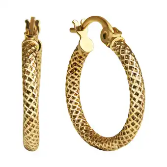 Netto Marken-Discount Celesta Gold Ohrring 375 Gold strukturiert Angebot