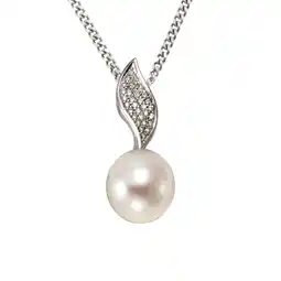 Netto Marken-Discount Orolino Halskette Gold 585 mit weißer Perle 10,5-11mm und 33 Brillanten zus. 0,12ct Angebot