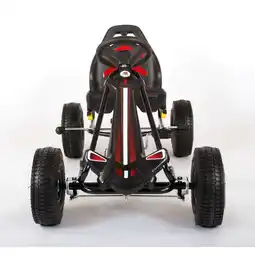 Netto Marken-Discount TPFSports Go Kart Rennwagen - Jungen - eine Handbremse - Schwarz Angebot