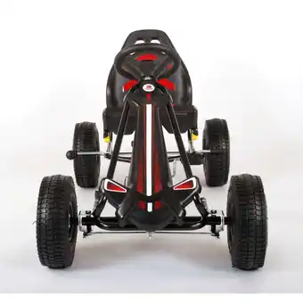 Netto Marken-Discount TPFSports Go Kart Rennwagen - Jungen - eine Handbremse - Schwarz Angebot