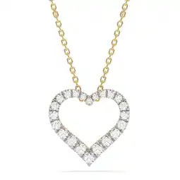 Netto Marken-Discount Diam Addict Halskette 585 Gelbgold mit 22 im Labor gezüchteten Diamanten Angebot