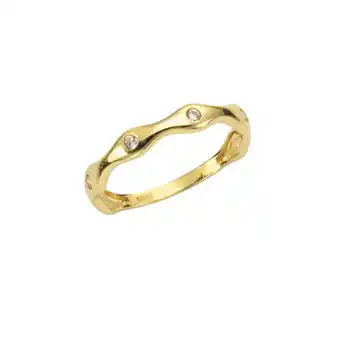 Netto Marken-Discount Fascination by Ellen K. Ring 375 Gelbgold mit Zirkonia weiß Angebot