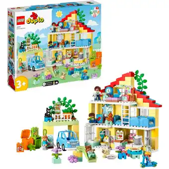 Netto Marken-Discount LEGO Konstruktionsspielzeug DUPLO 3-in-1-Familienhaus Angebot
