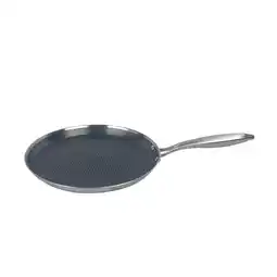 Netto Marken-Discount Pfannkuchen Pfanne Edelstahl Wabenstruktur Ø28cm Induktion Pfanne Anti Haft Kratzfest Angebot