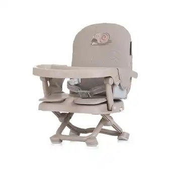 Netto Marken-Discount Chipolino Kinderstuhl Lollipop Sitzerhöhung Boostersitz Tisch abnehmbar klappbar braun Angebot