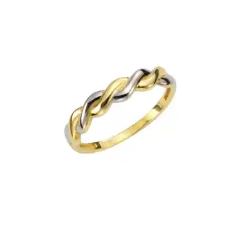 Netto Marken-Discount Fascination by Ellen K. Ring 375 Gelbgold zweifarbig geschwungen Angebot