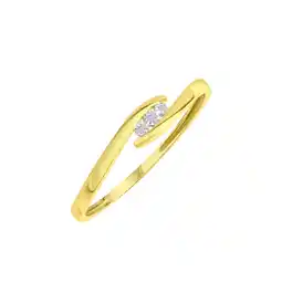 Netto Marken-Discount Diamonds by Ellen K. Ring 375 Gelbgold mit Diamant Angebot