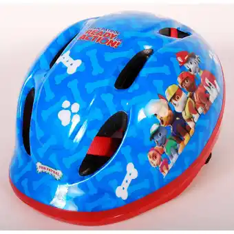 Netto Marken-Discount TPFSports Paw-Patrol Fahrradhelm - 51-55cm Kopfumfang - Jungen - Blau/Rot Angebot