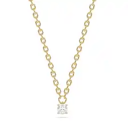 Netto Marken-Discount Diam Addict Halskette 585 Gelbgold mit einem im Labor gezüchteten Diamanten Angebot