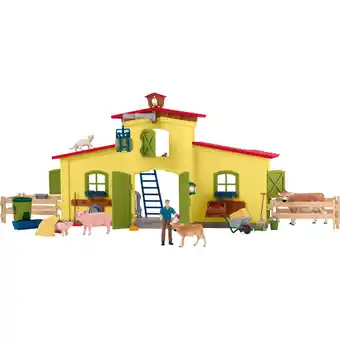Netto Marken-Discount Schleich Spielfigur Farm World Großer Stall Angebot