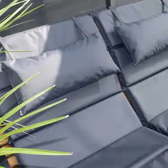 Netto Marken-Discount HOME DELUXE Wellenholzliege TAIGA Auflage -1x Auflage Angebot