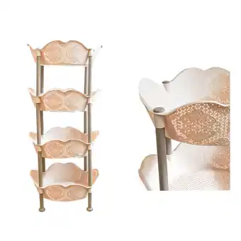Netto Marken-Discount Küchen Organizer 39x39x82cm Gold Angebot