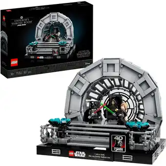 Netto Marken-Discount LEGO Konstruktionsspielzeug Star Wars Thronsaal des Imperators - Diorama Angebot