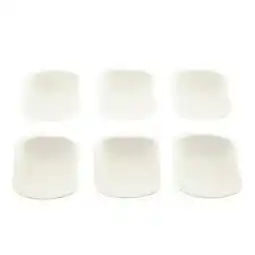 Netto Marken-Discount 6-Teilig Snack Schalen Set Dipschalen für Süßigkeiten Servierschalen AL-3055 weiß Angebot