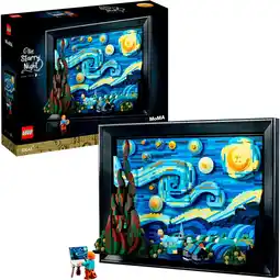 Netto Marken-Discount LEGO Konstruktionsspielzeug Ideas Vincent van Gogh – Sternennacht Angebot