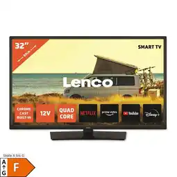 Netto Marken-Discount Lenco LED-3263BK - 32-Zoll Android-Smart-TV mit 12-V-Kfz-Adapter, schwarz Angebot
