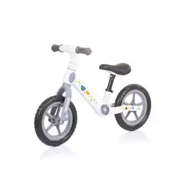 Netto Marken-Discount Chipolino Laufrad Dino 12 Zoll Gummigriff, Sitz höhenverstellbar, ab 18 Monaten grau Angebot