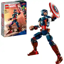 Netto Marken-Discount LEGO Konstruktionsspielzeug Marvel Super Heroes Captain America Baufigur Angebot