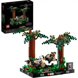 Netto Marken-Discount LEGO Konstruktionsspielzeug Star Wars Verfolgungsjagd auf Endor - Diorama Angebot