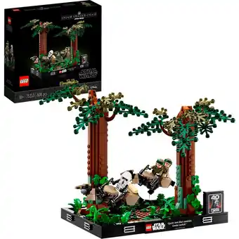 Netto Marken-Discount LEGO Konstruktionsspielzeug Star Wars Verfolgungsjagd auf Endor - Diorama Angebot