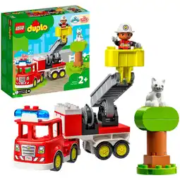 Netto Marken-Discount LEGO Konstruktionsspielzeug DUPLO Feuerwehrauto Angebot