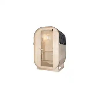 Netto Marken-Discount Home Deluxe Outdoor Sauna CUBE S Angebot
