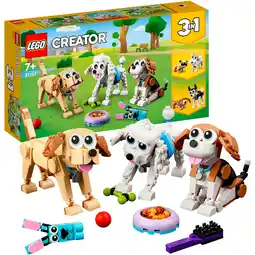 Netto Marken-Discount LEGO Konstruktionsspielzeug Creator 3-in-1 Niedliche Hunde Angebot