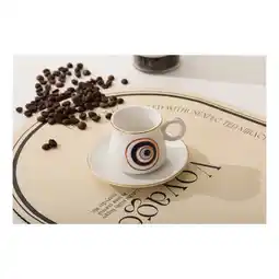 Netto Marken-Discount 12-Teilig Kaffeeset aus Porzellan 6x Kaffeetasse 6x Untertasse klein w Angebot