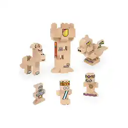 Netto Marken-Discount Kingdom Holzbausteine, Klemmbausteine aus zertifiziertem Buchenholz Angebot