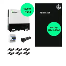 Netto Marken-Discount VALE Solaranlage PVA-S-E 4000-GR4 Angebot