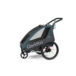 Netto Marken-Discount Qeridoo Fahrradanhänger QUPA 2 Blue Angebot