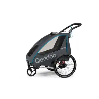 Netto Marken-Discount Qeridoo Fahrradanhänger QUPA 2 Blue Angebot