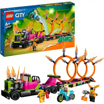 Netto Marken-Discount LEGO Konstruktionsspielzeug City Stunttruck mit Feuerreifen-Challenge Angebot