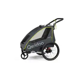 Netto Marken-Discount Qeridoo Fahrradanhänger QUPA 2 Lime Angebot