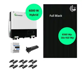 Netto Marken-Discount VALE Solaranlage PVA-M-E 6000-GR6 Angebot