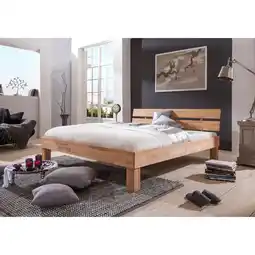 Netto Marken-Discount Relita - Futonbett Julia 100 x 200 cm, Buche massiv natur geölt Angebot