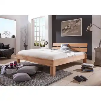 Netto Marken-Discount Relita - Futonbett Julia 120 x 200 cm, Buche massiv natur geölt Angebot