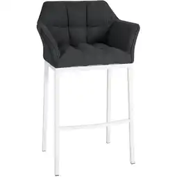 Netto Marken-Discount CLP Barhocker Damaso Filz-Bezug I Gepolsterter Tresenstuhl Angebot