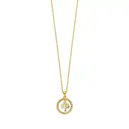 Netto Marken-Discount Julie Julsen Collier 925/- Sterling Silber vergoldet mit beweglichem Baum Angebot