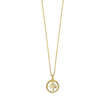 Netto Marken-Discount Julie Julsen Collier 925/- Sterling Silber vergoldet mit beweglichem Baum Angebot