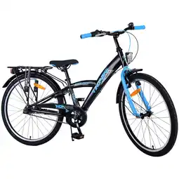 Netto Marken-Discount TPFSports Thombike Kinderfahrrad - Jungen - 24 Zoll - Rücktritt + Handbremse - 3 Gänge - Grün Angebot