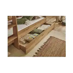 Netto Marken-Discount Relita - Bettkasten auf Rollen zu Etagenbett SWAY, Ausf. Eiche Artisan Dekor Angebot