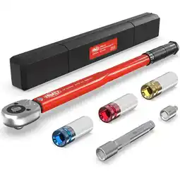 Netto Marken-Discount FAMEX 10886-3-RS Drehmomentschlüssel 1/2 30-210 Nm, +-4% Angebot